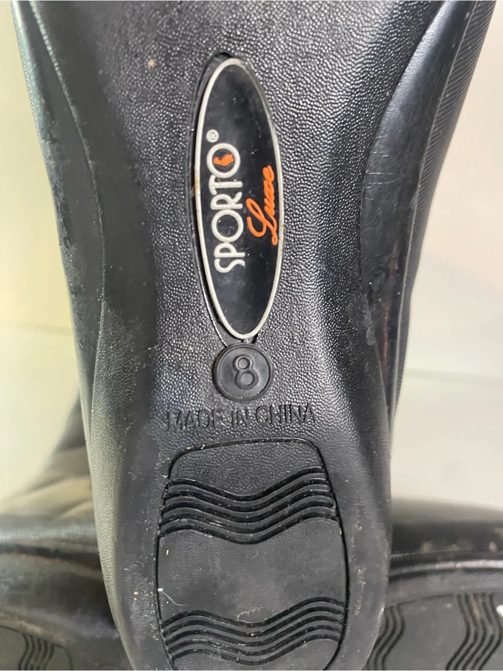 Sporto Luxe Tribeca Quilted Front Zipper Rain Boot Size 8